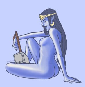 Rating: Explicit Score: 0 Tags: alflyse breasts female hammer marvel marvel_comics mayekoi rule34 solo straight_hair tagme thor_(series) User: bunchy7s