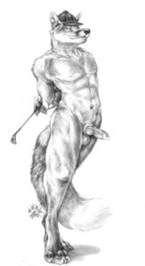 Rating: Explicit Score: 0 Tags: 2010 animal_genitalia animal_penis anthro balls blotch canid canine canine_genitalia canine_penis claws clothing digitigrade e621 erection finger_claws fox full-length_portrait genitals hat hat_only headgear headgear_only headwear headwear_only hi_res knot male mammal monochrome mostly_nude paws penis portrait riding_crop scratches_volume_4 simple_background sketch solo tail toe_claws traditional_media_(artwork) ventral_groove whip white_background User: bunchy7s