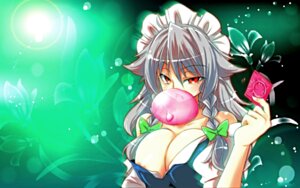 Rating: Explicit Score: 0 Tags: 16:10 bubble bubble_gum color condom female gimp highres rule34 sakuya_izayoi tajima_yuuki touhou wallpaper User: bunchy7s