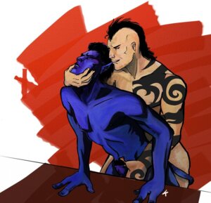 Rating: Explicit Score: 0 Tags: 2boys daken_akihiro gay male male_only marvel marvel_comics nightcrawler rule34 straight_hair x-men yaoi User: bunchy7s