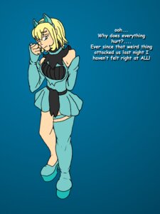 Rating: Safe Score: 0 Tags: 3:4 blue_background catmonkshiro clothing costume e621 english_text fake_cat_ears fake_ears female human human_only mammal not_furry simple_background solo text User: bunchy7s