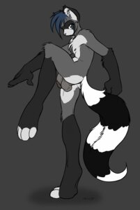 Rating: Explicit Score: 0 Tags: anthro balls biped blue_hair circumcised e621 flaccid genitals grey_eyes hair humanoid_genitalia humanoid_penis looking_at_viewer male mammal nude penis prancing procyonid raccoon sneakerfox solo stripy tail User: bunchy7s