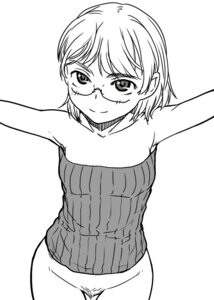Rating: Questionable Score: 0 Tags: bottomless copyright_request face female glasses monochrome no_panties pointy_chin pubic_hair rule34 sakaki_imasato solo tubetop User: bunchy7s Rating: Questionable Score: 0 Tags: bottomless copyright_request face female glasses monochrome no_panties pointy_chin pubic_hair rule34 sakaki_imasato solo tubetop User: bunchy7s