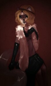 Rating: Safe Score: 0 Tags: 1920s_theme 2010 anthro armeline_zobelpelz blonde_hair bottomwear classy clothed clothing crossdressing domestic_ferret e621 femboy gloves hair handwear hiddenwolf male mammal mustelid musteline skirt solo true_musteline weasel User: bunchy7s