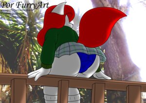 Rating: Questionable Score: 0 Tags: anthro blue_clothing blue_panties blue_underwear bottomwear canid canine canis clothing diana_(por_furryart) e621 female footwear fur green_clothing green_shirt green_topwear hair mammal outside panties pattern_bottomwear pattern_clothing pattern_skirt pink_nose plaid plaid_bottomwear plaid_clothing plaid_skirt por_furryart red_hair red_tail shirt sitting skirt socks solo tail topwear underwear white_body white_clothing white_footwear white_fur white_socks wolf User: bunchy7s