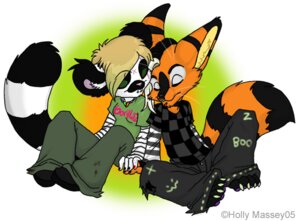 Rating: Safe Score: 0 Tags: 2005 alternative_fashion anthro band_merch band_shirt blonde_hair bottomwear clothed clothing duo e621 eyes_closed female glamfur gorillaz goth hair kaku_q._spookaboo lemur love male mall_goth mammal oversized_bottomwear oversized_clothing oversized_pants pants primate ring-tailed_lemur shirt short_hair strepsirrhine tail topwear zeriara zeriara_(character) User: bunchy7s Rating: Safe Score: 0 Tags: 2005 alternative_fashion anthro band_merch band_shirt blonde_hair bottomwear clothed clothing duo e621 eyes_closed female glamfur gorillaz goth hair kaku_q._spookaboo lemur love male mall_goth mammal oversized_bottomwear oversized_clothing oversized_pants pants primate ring-tailed_lemur shirt short_hair strepsirrhine tail topwear zeriara zeriara_(character) User: bunchy7s