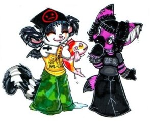 Rating: Safe Score: 0 Tags: alternative_fashion amur_carp anthro aquatic bottomwear canid canine carp chibi clothed clothing cross cyprinid cypriniform duo_focus e621 ear_piercing eyes_closed facial_piercing female fish glamfur goth group inverted_cross koi leelee_(pink_fox) lemur lip_piercing low_res mammal oversized_bottomwear oversized_clothing oversized_pants pants piercing primate ring-tailed_lemur shirt simple_background strepsirrhine tail tank_top topwear typical_carp water white_background zeriara zeriara_(character) User: bunchy7s Rating: Safe Score: 0 Tags: alternative_fashion amur_carp anthro aquatic bottomwear canid canine carp chibi clothed clothing cross cyprinid cypriniform duo_focus e621 ear_piercing eyes_closed facial_piercing female fish glamfur goth group inverted_cross koi leelee_(pink_fox) lemur lip_piercing low_res mammal oversized_bottomwear oversized_clothing oversized_pants pants piercing primate ring-tailed_lemur shirt simple_background strepsirrhine tail tank_top topwear typical_carp water white_background zeriara zeriara_(character) User: bunchy7s