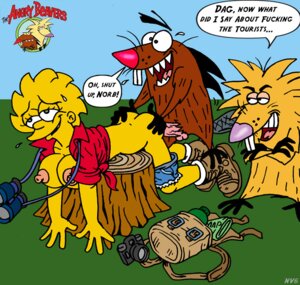 Rating: Explicit Score: 0 Tags: angry_beavers breasts crossover daggett day female feral fur human interspecies lisa_simpson male multiple_males nev nickelodeon nipples norbert outdoors rule34 sex straight tagme the_simpsons yellow_body zoophilia User: bunchy7s