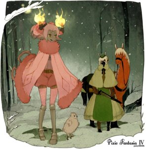 Rating: Safe Score: 0 Tags: anthro demon e621 female fire group gun horn magic outside patepattey pixiv_fantasia ranged_weapon snow weapon winter User: bunchy7s