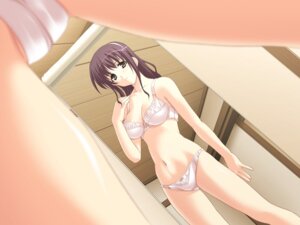 Rating: Explicit Score: 0 Tags: asaga_aoi bow bow_bra bow_panties bra brown_eyes brown_hair cameltoe dutch_angle female game_cg kouenji_sanae lingerie long_hair navel one_suku!_~onee-san_scramble~ panties pussy reflection rule34 solo underwear white_bra white_panties User: bunchy7s