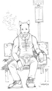 Rating: Safe Score: 0 Tags: 2006 4_fingers anthro apple_inc. artdecade biped bottomwear canid canine canis cigarette clothed clothing e621 electronics fingers footwear front_view fully_clothed ipod male mammal monochrome pants portable_music_player shirt shoes sketch smoke smoking solo tank_top topwear wolf User: bunchy7s Rating: Safe Score: 0 Tags: 2006 4_fingers anthro apple_inc. artdecade biped bottomwear canid canine canis cigarette clothed clothing e621 electronics fingers footwear front_view fully_clothed ipod male mammal monochrome pants portable_music_player shirt shoes sketch smoke smoking solo tank_top topwear wolf User: bunchy7s