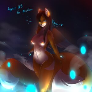Rating: Explicit Score: 0 Tags: 1:1 anthro areola biped black_nose blue_eyes breasts brown_hair canid canine digital_media_(artwork) e621 english_text eye_patch eyewear facial_markings feathered_wings feathers female fire fox genitals glowing hair head_markings heart_symbol hi_res hybrid kanel khana kitsunebi long_hair looking_at_viewer magic mammal markings multi_tail navel nipples nude pinup pose solo standing star tail text vulva wings yellow_areola yellow_nipples User: bunchy7s
