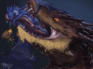 Rating: Explicit Score: 0 Tags: 2014 4:3 ambiguous_gender blue_body blue_skin bodily_fluids cum dragon duo e621 eating erection feral firondraak genital_fluids genitals imminent_vore j._r._r._tolkien larger_male male male/male membrane_(anatomy) membranous_wings middle-earth_(tolkien) mythological_creature mythological_scalie mythology open_mouth penis saliva scalie sex size_difference smaller_male smaug sprout tail the_hobbit tongue vore wings yellow_eyes User: bunchy7s