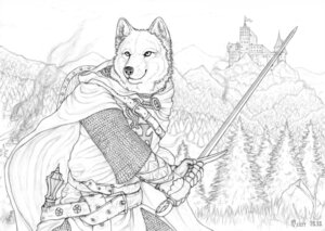 Rating: Safe Score: 0 Tags: 2010 anthro armor banner belt black_nose bracers building canid canine canis castle chainmail cloak clothed clothing cobblestone detailed_background e621 flag forest fully_clothed gauntlets gloves grass greyscale handwear holding_melee_weapon holding_object holding_weapon kite_shield knight knights_templar landscape leather male mammal medieval_architecture melee_weapon monochrome morning_star_(weapon) mountain outside plant pose rock rope shield simul sky smile smirk smoke solo surcoat templar tower tree warrior weapon window wolf wood wood_shield User: bunchy7s