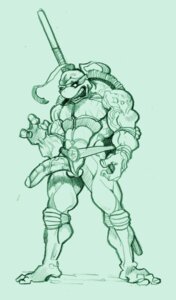 Rating: Explicit Score: 0 Tags: 2009 abs animal_genitalia anthro athletic balls belt biceps big_muscles big_penis biped donatello_(tmnt) e621 erection genitals glans hi_res humanoid_genitalia humanoid_penis long_penis male mask melee_weapon muscular muscular_anthro muscular_male ninja pecs penis polearm pose reptile ryld scales scalie sheath shell simple_background sketch solo standing teenage_mutant_ninja_turtles turtle vein warrior weapon white_background User: bunchy7s