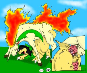 Rating: Explicit Score: 0 Tags: ass balls bayleef beige_fur buggery claws color cum cum_in_ass cum_inside day doggy_style equine erection feral feral_on_feral fiery_hair fiery_mane fiery_tail fire fur furry furry_ears furry_only gay hooves horn interspecies male male_only multiple_males nintendo no_humans nude open_mouth outdoors penis pointy_ears pokemon pokemon_(species) rapidash rule34 scalie sex size_difference tail testicles yaoi User: bunchy7s