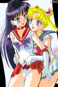 Rating: Questionable Score: 0 Tags: 1990s 1999 20th_century 2girls :3 bishoujo_senshi_sailor_moon black_hair blonde_hair blue_eyes blush breasts choker clothes clothing color dark_hair double_bun earrings elbow_gloves female female_only front_view gloves human jewelry kou_(rall2) long_hair magical_girl multiple_females multiple_girls panties rei_hino rule34 sailor_mars sailor_moon school_uniform seifuku serafuku skirt skirt_lift small_breasts smooth_skin super_sailor_moon sweat tiara tied_hair twintails underwear usagi_tsukino white_panties yuri User: bunchy7s