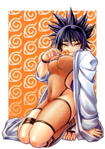 Rating: Explicit Score: 0 Tags: 1girls black_hair breasts brown_eyes chiba_toshirou dango female female_only fishnet_bodysuit fishnets food headband mitarashi_anko naruto naruto_(series) navel ninja nipples open_clothes open_shirt rule34 shirt smile solo spiked_hair straight_hair toeless_socks wagashi User: bunchy7s