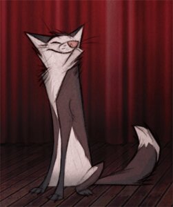 Rating: Safe Score: 0 Tags: 2014 ambiguous_gender brown_body brown_fur canid canine e621 eyes_closed feral fox fur low_res mammal skia solo stage User: bunchy7s