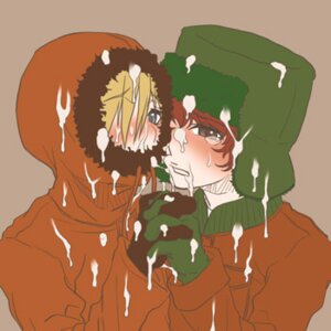 Rating: Explicit Score: 0 Tags: 2boys blonde_hair clothed comedy_central cum cum_on_clothes gay hat hoodie inui_hiroshi kenny_mccormick kyle_broflovski male male_only red_hair rule34 south_park yaoi User: bunchy7s