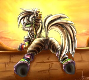 Rating: Explicit Score: 0 Tags: 2012 anus arm_warmers armwear braided_hair butt chameleon-vlad clothing e621 ear_piercing equid equine fan_character female feral footless_socks genitals green_eyes hair hasbro hooves legwear looking_back lying mammal multicolored_armwear multicolored_clothing multicolored_legwear my_little_pony on_front pattern_armwear pattern_clothing pattern_legwear piercing presenting presenting_hindquarters rainbow_armwear rainbow_clothing rainbow_legwear raised_tail rear_view solo striped_armwear striped_clothing striped_legwear stripes sunset tail vulva zebra User: bunchy7s