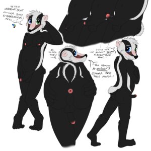 Rating: Explicit Score: 0 Tags: 1:1 absurd_res anthro anus backsack badger balls blush butt e621 english_text erection flaccid foreskin genitals half-erect heterochromia hi_res humanoid_genitalia humanoid_penis igakattack jeremy_(rokukeshiba) legs_together male mammal model_sheet mustelid musteline nipples nude penis penis_tuck smile solo text young young_anthro User: bunchy7s