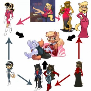 Rating: Safe Score: 0 Tags: 1:1 accessory ankama anthro bellend black_hair blonde_hair blue_eyes boots brown_hair callie_briggs clothing dofus domestic_cat e621 ecaflip eyewear felid feline felis female footwear fusion glasses go-go_boots green_eyes group hair hanna-barbera headband hexafusion hi_res high_heeled_boots high_heels kitty_katswell loose_footwear mammal miranda_(wakfu) nickelodeon ponytail red_eyes reference_image shoe_dangle shoes swat_kats t.u.f.f._puppy wakfu wide_hips User: bunchy7s