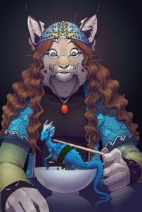 Rating: Questionable Score: 0 Tags: alternative_fashion anthro chopsticks clothed clothing digital_media_(artwork) dragon duo e621 ear_tuft european_mythology extreme_size_difference felid feline female feral food frill_(anatomy) front_view fully_clothed fur hair half-length_portrait headgear headkerchief headwear hibbary hibbary_(character) hida hippie imminent_vore inner_ear_fluff jewelry kerchief larger_female licking licking_lips long_hair lynx mammal membrane_(anatomy) membranous_frill membranous_wings micro mythological_creature mythological_scalie mythology necklace nude on_food portrait reflection scalie self_lick side_view sitting size_difference solo_focus standing sushi tail three-quarter_portrait tongue tongue_out tuft vore western_dragon wing_bondage wings User: bunchy7s