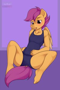 Rating: Safe Score: 0 Tags: 2014 2:3 adolescent anthro anthrofied biped clothing digital_media_(artwork) e621 equid equine feathered_wings feathers feet female friendship_is_magic hair hasbro hi_res humanoid_feet kloudmutt mammal my_little_pony mythological_creature mythological_equine mythology one-piece_swimsuit open_mouth orange_body orange_feathers pegasus plantigrade purple_eyes purple_hair scootaloo_(mlp) sitting solo spread_legs spreading swimwear wings young User: bunchy7s
