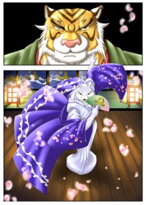 Rating: Safe Score: 0 Tags: anthro asian_clothing canid canine canis clothing dancing duo e621 east_asian_clothing felid female japanese_clothing kimono male mammal mega_(artist) pantherine tiger wolf User: bunchy7s Rating: Safe Score: 0 Tags: anthro asian_clothing canid canine canis clothing dancing duo e621 east_asian_clothing felid female japanese_clothing kimono male mammal mega_(artist) pantherine tiger wolf User: bunchy7s