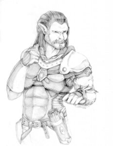 Rating: Questionable Score: 0 Tags: 5_fingers armor arrow_(weapon) detailed e621 facial_hair fingers fist grentain greyscale hair hi_res humanoid humanoid_hands humanoid_pointy_ears looking_aside male monochrome not_furry orc pointy_ears quarrel quiver_(object) ranged_weapon shoulder_guards simple_background solo tusks weapon white_background User: bunchy7s