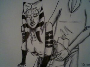 Rating: Explicit Score: 0 Tags: 1boy 1girls ahsoka_tano all_fours breasts clone_wars closed_eyes erection female interspecies male medium_breasts nipples open_mouth penis pussy rule34 rz_(artist) simple_background star_wars tagme the_clone_wars:_season_four togruta vaginal_penetration watermark white_background User: bunchy7s