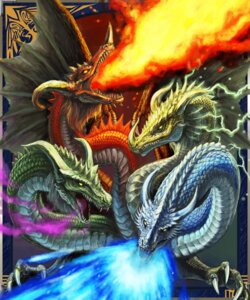 Rating: Safe Score: 0 Tags: 5:6 abstract_background ambiguous_gender claws colorful_theme dragon e621 feral fire group horn looking_at_viewer lusia-dh membrane_(anatomy) membranous_wings mythological_creature mythological_scalie mythology open_mouth scales scalie sharp_teeth simple_background spikes teeth wings yellow_eyes User: bunchy7s