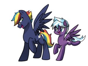 Rating: Safe Score: 0 Tags: 2_horns 4:3 absurd_res cutie_mark duo e621 equid equine fan_character feathered_wings feathers female feral hair hasbro hi_res horn kianamai male mammal multicolored_hair my_little_pony mythological_creature mythological_equine mythology pegasus prism_bolt simple_background smile white_background wings User: bunchy7s