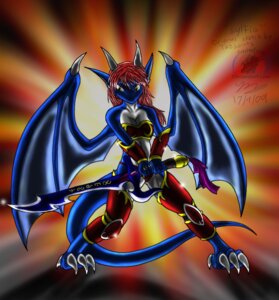 Rating: Safe Score: 0 Tags: 2009 anthro biped blue_body breasts claws clothing dragon e621 european_mythology female fighting_pose hair hi_res horn long_hair long_tail melee_weapon membrane_(anatomy) membranous_wings mythological_creature mythological_scalie mythology non-mammal_breasts pose red_hair scalie snowfyre solo spikes spread_legs spreading standing sword sylfia_(snowfyre) tail toe_claws weapon western_dragon white_body wide_stance wings yellow_eyes User: bunchy7s