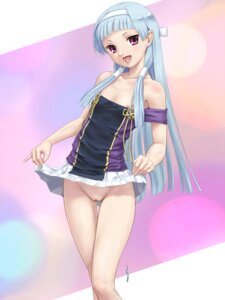 Rating: Explicit Score: 0 Tags: 1girls bare_shoulders blue_hair blunt_bangs clothing female female_only flat_chest hair_tubes hairband kannagi long_hair nagi no_panties purple_eyes rasukaru rasukaru_(pixiv74058) rule34 skirt skirt_lift solo strap_slip uncensored User: bunchy7s