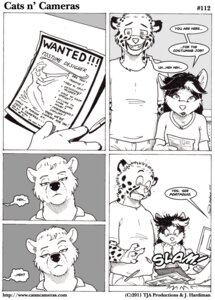 Rating: Safe Score: 0 Tags: anthro bear cats_n'_cameras cheetah comic dialogue digital_media_(artwork) domestic_cat e621 english_text felid feline felis female forceful greyscale group james_di_benedetto james_m_hardiman josephine_rodgers male mammal marker_(artwork) mixed_media monochrome pen_(artwork) russian svetlana_(cnc) text traditional_media_(artwork) url User: bunchy7s