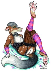 Rating: Questionable Score: 0 Tags: anthro auradeva biped butt claws clothing collar corset dasyurid dasyuromorph digit_ring e621 ear_piercing feet female fishnet_clothing fur hindpaw jewelry legs_up legwear lingerie looking_at_viewer lying mammal marsupial on_back pawpads paws piercing pink_pawpads quoll ring rose_quoll simple_background solo spots stockings tail toe_claws toe_ring toes tongue tongue_out topwear white_background User: bunchy7s Rating: Questionable Score: 0 Tags: anthro auradeva biped butt claws clothing collar corset dasyurid dasyuromorph digit_ring e621 ear_piercing feet female fishnet_clothing fur hindpaw jewelry legs_up legwear lingerie looking_at_viewer lying mammal marsupial on_back pawpads paws piercing pink_pawpads quoll ring rose_quoll simple_background solo spots stockings tail toe_claws toe_ring toes tongue tongue_out topwear white_background User: bunchy7s
