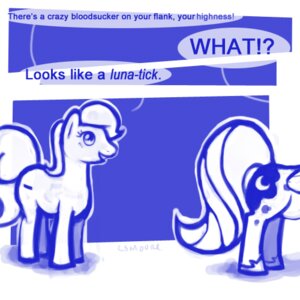 Rating: Safe Score: 0 Tags: 1:1 abstract_background ask_pun blue_and_white clorin_spats comic cutie_mark dialogue duo e621 earth_pony english_text equid equine fan_character female feral friendship_is_magic hasbro horse humor low_res mammal monochrome my_little_pony pony princess_luna_(mlp) pun pun_pony quadruped simple_background tail text User: bunchy7s