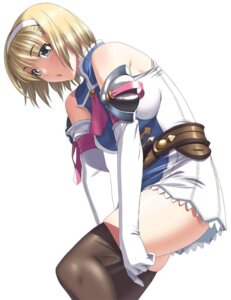 Rating: Questionable Score: 0 Tags: armor armored_dress belt blonde_hair breasts cassandra_alexandra detached_sleeves dressing elbow_gloves female female_only gloves green_eyes hair_ornament hairband human kansuke knees miniskirt namco necktie pantyhose rule34 short_hair skirt solo soul_calibur soul_calibur_ii thighs turtleneck white_background User: bunchy7s