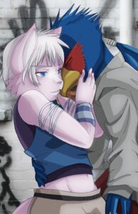 Rating: Safe Score: 0 Tags: 2008 anthro avian beak bird blue_body blue_feathers detailed_background domestic_cat duo e621 falco_lombardi falcon falconid feathers felid feline felis female graffiti hug katt_monroe male mammal nintendo romantic romantic_couple star_fox vixvargas User: bunchy7s Rating: Safe Score: 0 Tags: 2008 anthro avian beak bird blue_body blue_feathers detailed_background domestic_cat duo e621 falco_lombardi falcon falconid feathers felid feline felis female graffiti hug katt_monroe male mammal nintendo romantic romantic_couple star_fox vixvargas User: bunchy7s