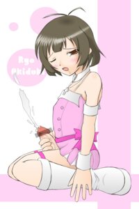 Rating: Explicit Score: 0 Tags: 1boy androgynous canon_crossdressing censored crossdressing crossdressing_male dress femboy girly idolmaster male male_only masturbation penis penis_under_dress rule34 ryou_akizuki solo solo_male tagme trap User: bunchy7s