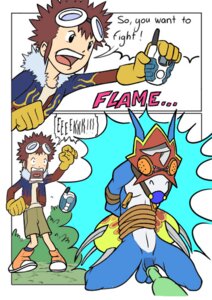 Rating: Explicit Score: 0 Tags: anthro ball_gag balls bandai_namco bdsm blue_ball_gag blue_balls blue_body blue_penis blue_skin bondage bottle bound canid canine clothing comic compass container davis_motomiya dialogue digimon digimon_(species) digivice duo e621 english_text eyewear female flamedramon forest fox gadonstriom gag gagged genitals goggles hands_behind_back humanoid_genitalia humanoid_penis kneeling male mammal map nanogrrr open_mouth outside paws penis plant rope scalie simple_background speech_bubble submissive submissive_anthro submissive_male text tree white_background wood User: bunchy7s
