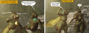 Rating: Explicit Score: 0 Tags: 3d_(artwork) arthropod breasts comic digital_media_(artwork) duo e621 english_text female flaccid genitals humanoid_genitalia humanoid_penis insect insect_wings lorddarke male nipples non-mammal_breasts non-mammal_nipples nude penis text wings User: bunchy7s