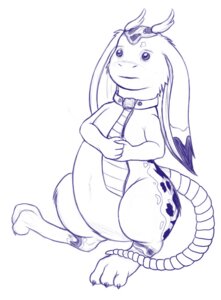 Rating: Safe Score: 0 Tags: 3_toes 4_fingers accessory ambiguous_form ambiguous_gender big_ears biped blue_and_white claws downsy e621 feet fingers horn hybrid lagomorph leporid looking_at_another mammal monochrome necktie pen_(artwork) rabbit ramzryu simple_background solo spots tail toe_claws toes traditional_media_(artwork) unavailable_at_source white_background User: bunchy7s