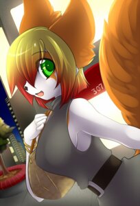 Rating: Safe Score: 0 Tags: anthro belt bracelet breasts building clothed clothing date digital_media_(artwork) e621 felid female green_eyes jewelry mammal open_mouth outside plant purse shaded side_boob solo spazzykoneko tail tree wood yuzu User: bunchy7s