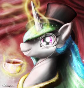 Rating: Safe Score: 0 Tags: beverage blue_hair clothing container cup detailed e621 equid equine eyewear female feral food friendship_is_magic green_hair grin hair hasbro hat headgear headwear horn huussii magic mammal meme monocle multicolored_hair my_little_pony mythological_creature mythological_equine mythology pink_eyes princess_celestia_(mlp) rainbow_hair simple_background smile solo tea toony top_hat unicorn warm_colors white_body User: bunchy7s