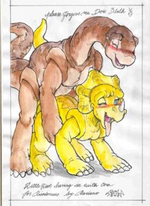 Rating: Explicit Score: 0 Tags: 1boy 1girls ahe_gao ambiguous_penetration blush cera cub cub_on_cub dinosaur doggy_style don_bluth duo english_text female feral feral_on_feral littlefoot male mariano one_eye_closed pencil_(artwork) penetration rule34 sex straight text the_land_before_time tongue tongue_out watercolor_(artwork) User: bunchy7s
