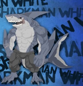 Rating: Safe Score: 0 Tags: anthro aquatic biped claws dorsal_fin e621 fangs fin fish great_white_shark grin looking_at_viewer mackerel_shark male muscular muscular_anthro muscular_male ninety-9 open_mouth shark smile solo standing tail tankasaurus teeth white_shark User: bunchy7s