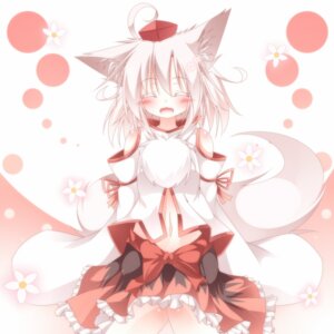 Rating: Safe Score: 0 Tags: 1:1 ahoge animal_humanoid armwear blush canid canid_humanoid canine canine_humanoid canis clothing daidai_ookami detached_sleeves e621 eyebrows eyes_closed fangs female flower grey_hair hair happy hat headgear headwear hi_res humanoid mammal mammal_humanoid momiji_inubashiri navel open_mouth plant short_hair sitting solo teeth tokin_hat touhou wolf wolf_humanoid wolf_tail User: bunchy7s